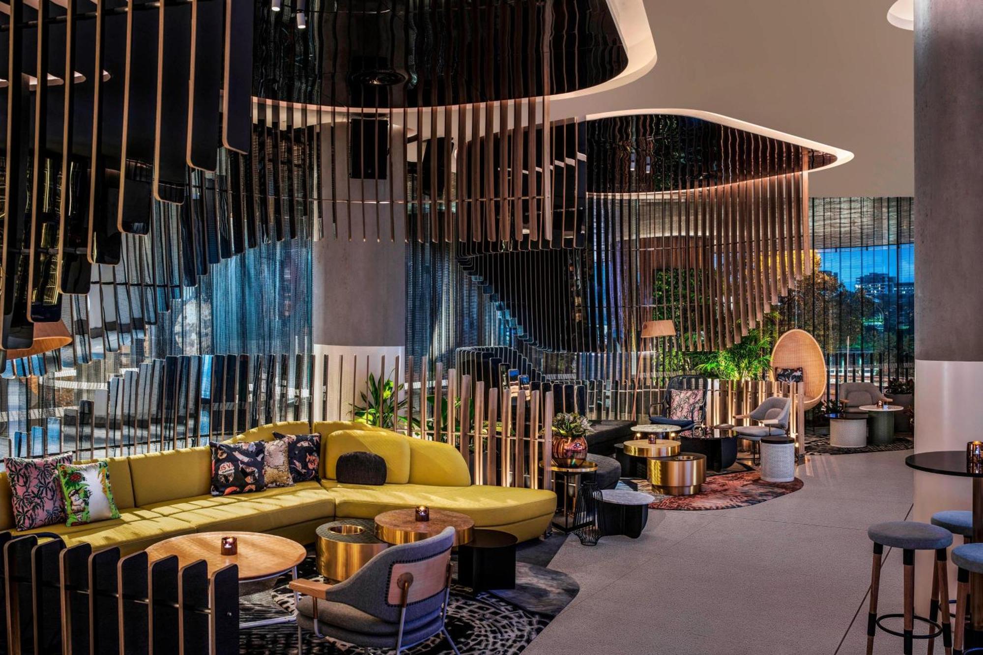 ดับเบิลยู บริสเบน Hotel ภายนอก รูปภาพ The lobby of the hotel